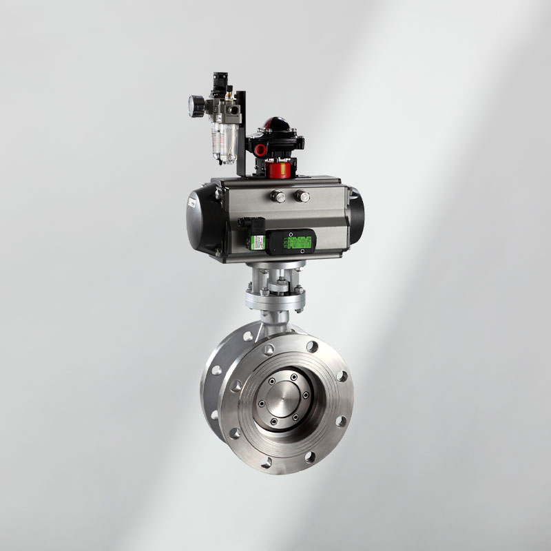 法蘭三偏心蝶閥（氣動(dòng)）